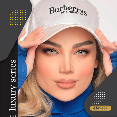 لنزهای رنگی بدونه نمره و نمره دار سالانه آیس کالر ice color سری لاکچری