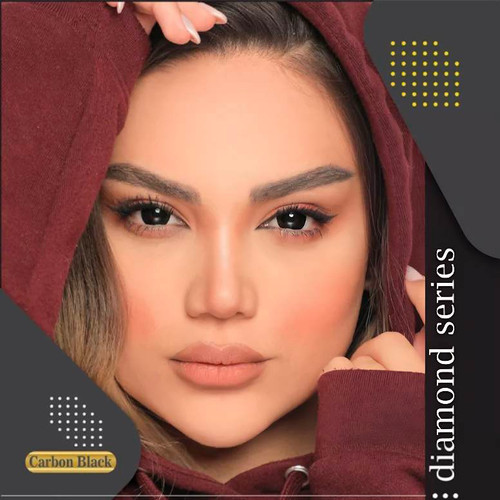 لنزهای رنگی بدونه نمره و نمره دار آیس کالر Ice color سری دیاموند