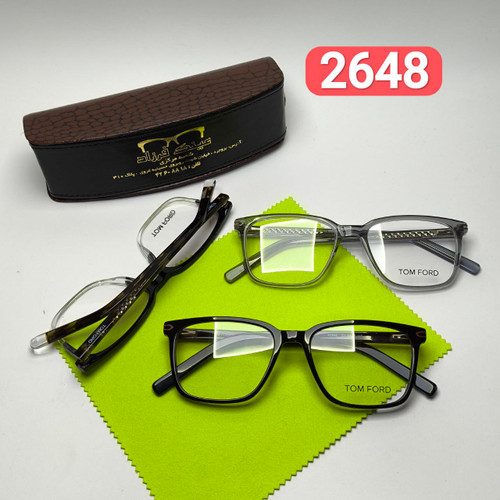 عینک طبی تام فورد Tom Ford مدل 2648 هایکپی دسته سیم کائوچو اسیتیت به همراه پک هدیه