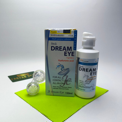 مایع لنز و محلول شستشوی لنز DREAM EYE دریم آی 150میل
