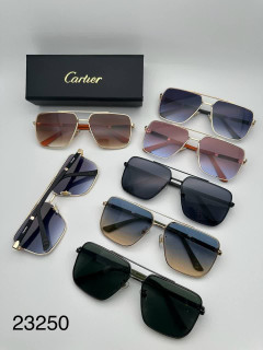 عینک آفتابی کارتیر Cartier مدل 22250 مستر فلزی فانتزی فشن